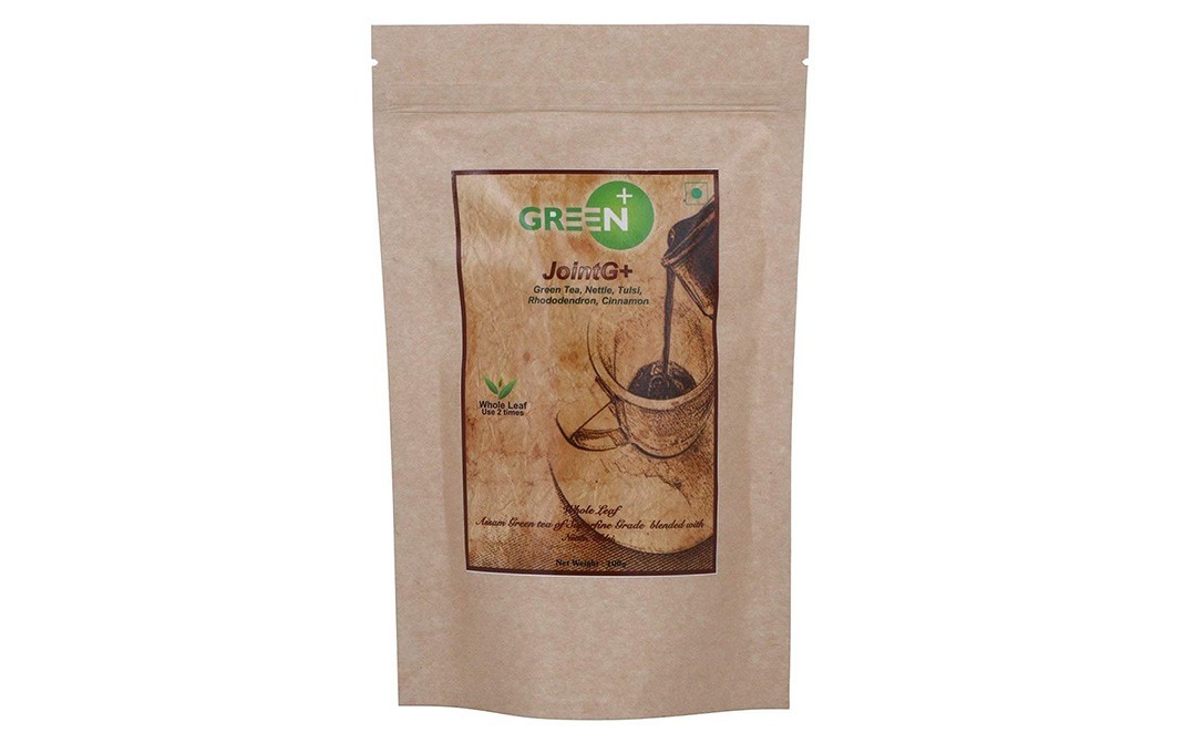 Green + Jiont G+ (Green Tea, Nettle, Tulsi, Rhododendron, Cinnamon)   Pack  100 grams